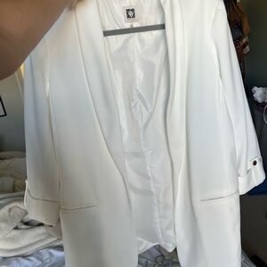 Anne Klein Classic Cream Blazer